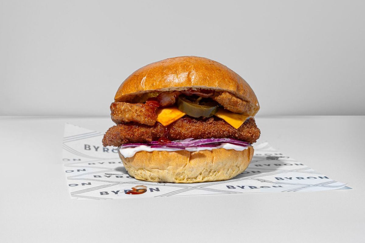 C REX Burger plus FREE Fries