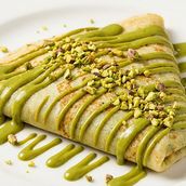 Pistachio Crepe