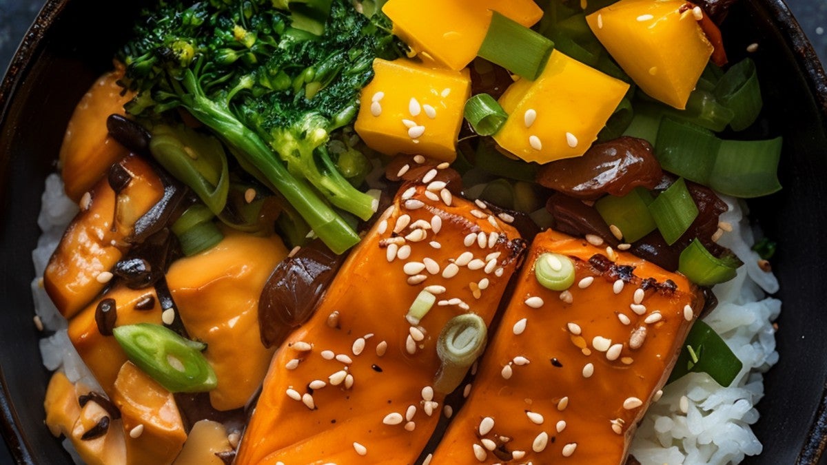 Salmon Teriyaki