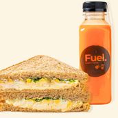 Free Range Egg And Orange Juice 
