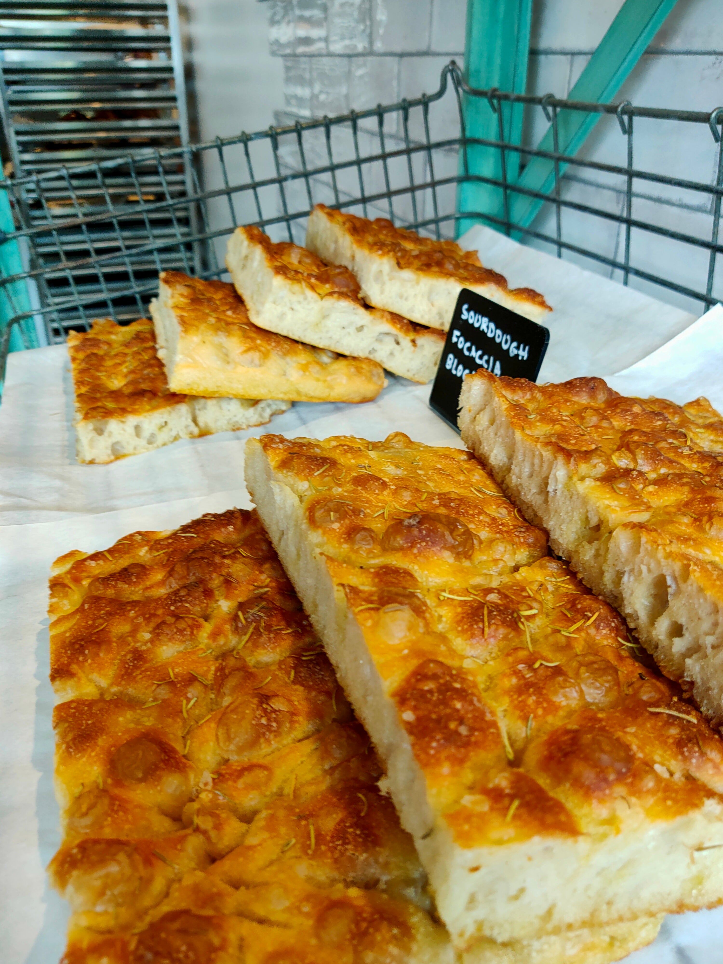 Sourdough Focaccia Block
