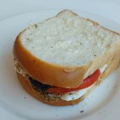 Halloumi Cheese Sandwich