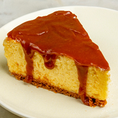 Caramel Cheese Cake Slice