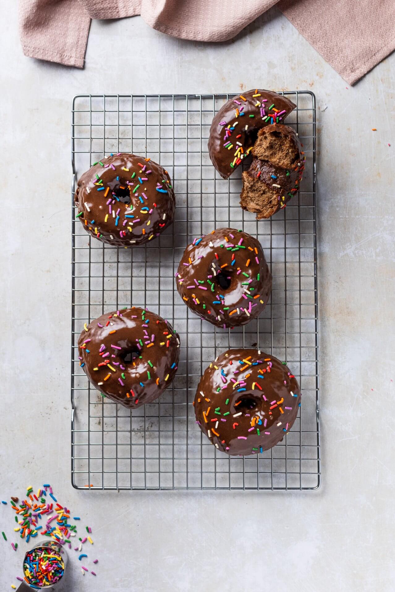2x Special Chocolate Sprinkle Dougnuts