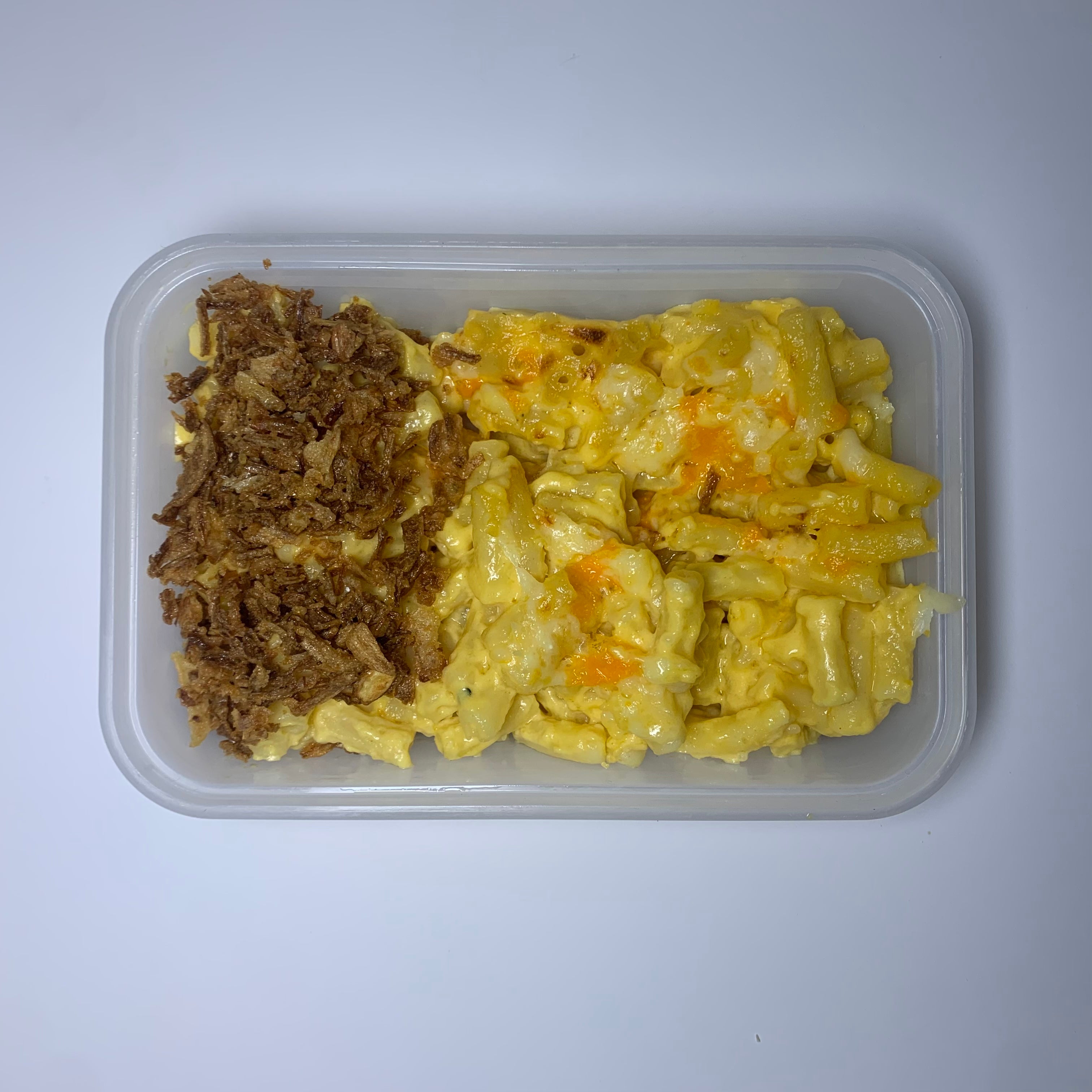 With Crispy Fried Onions