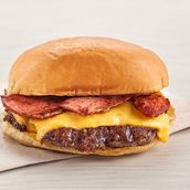 Veal Bacon Double Cheeseburger