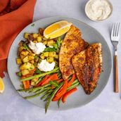 Sea Bream Lemon Oil with Potatoes Tray (2 Pcs)