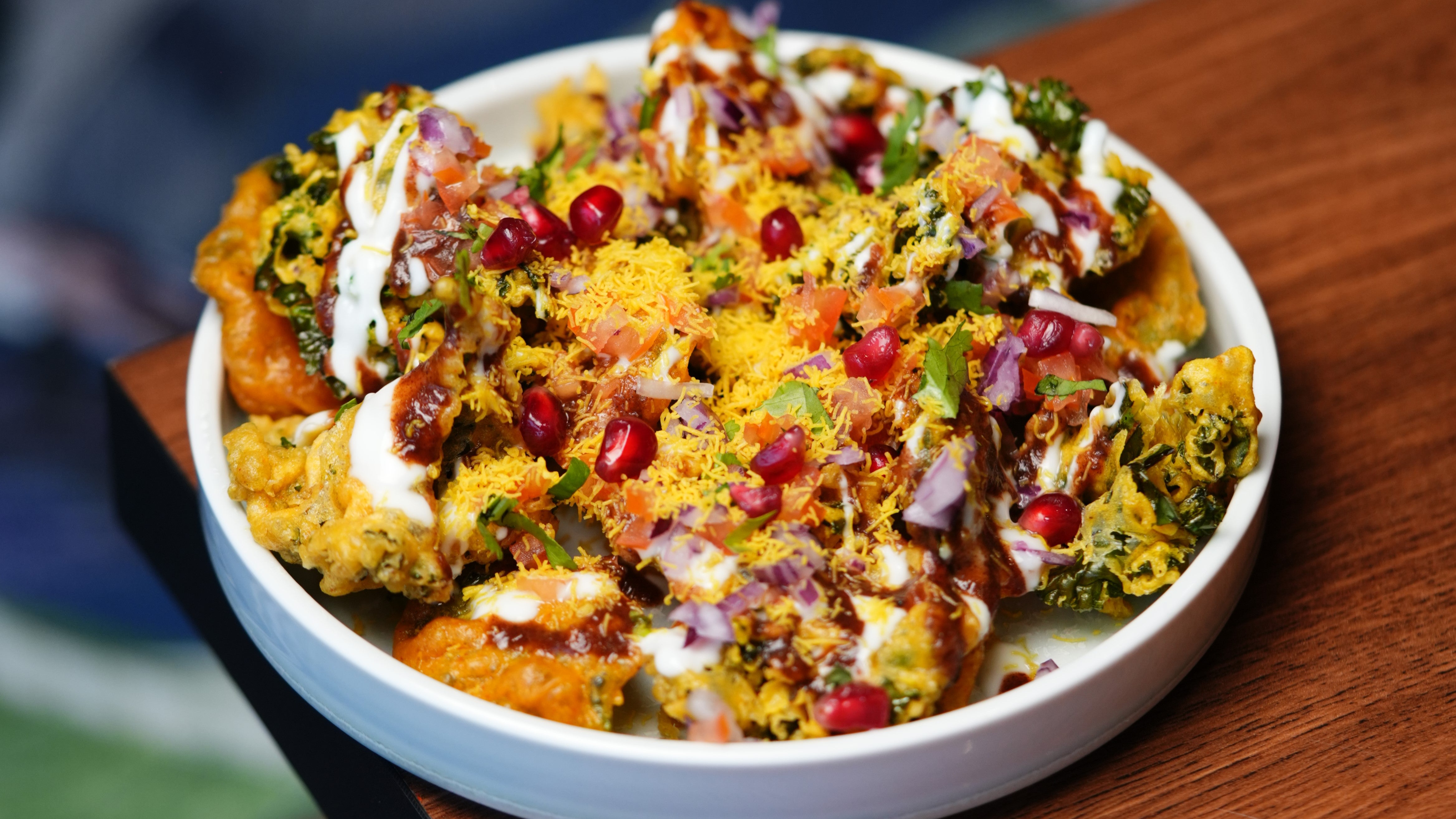 Patta Chaat (Vegetarian)