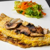 Vegetables Omelette