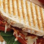 Grilled Chicken & Cheese Panini