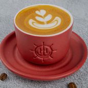 Hot Latte Saffron