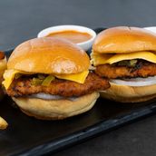 2 Slider Grilled Chicken Burger 