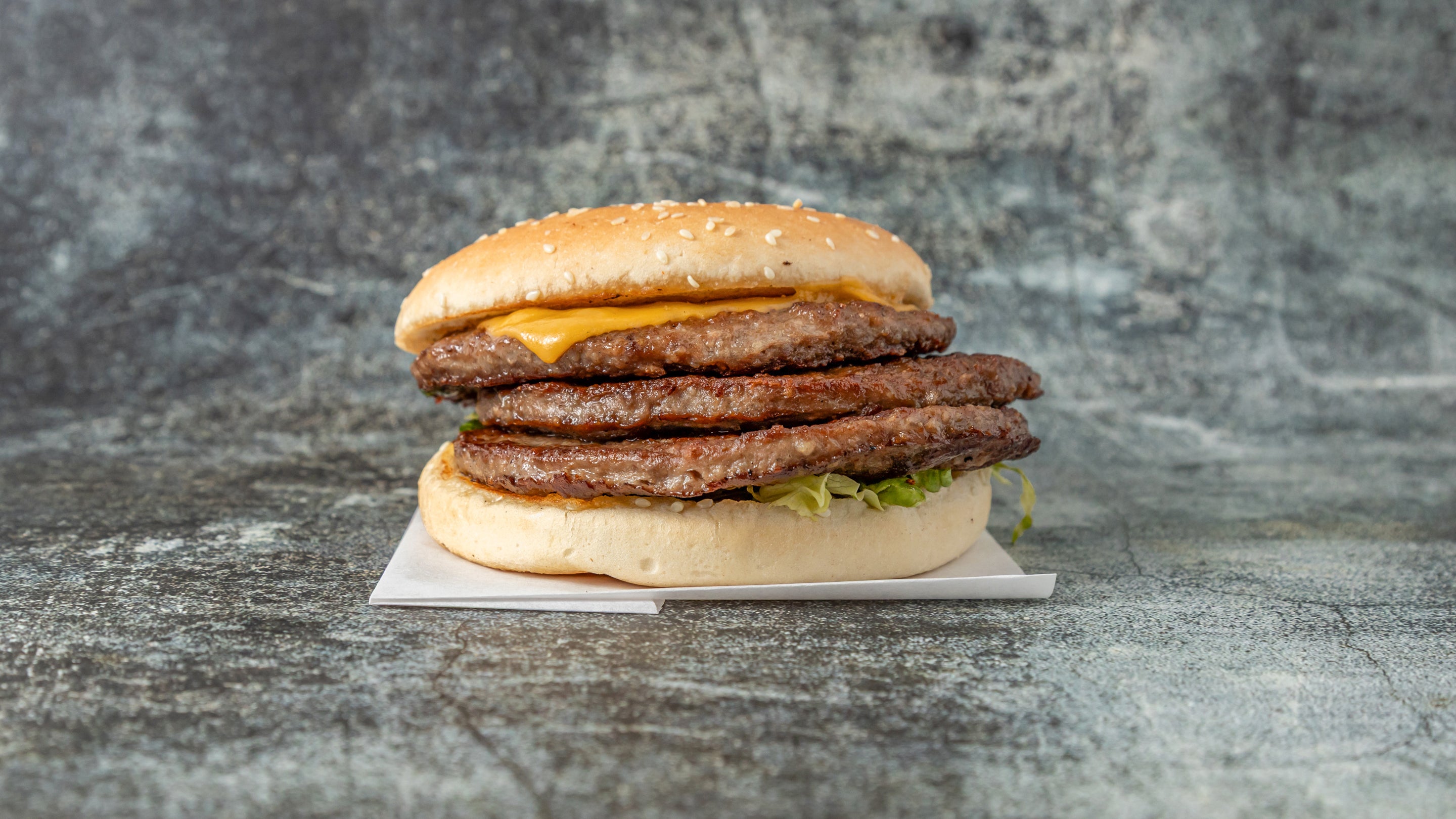 Triple Cheese Burger