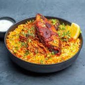 Fish biryani