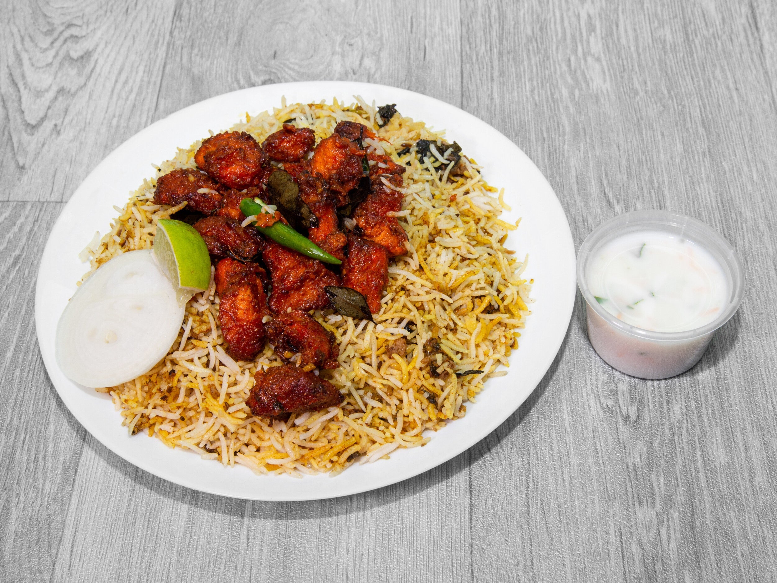 Chicken 65 Biryani (Boneless)
