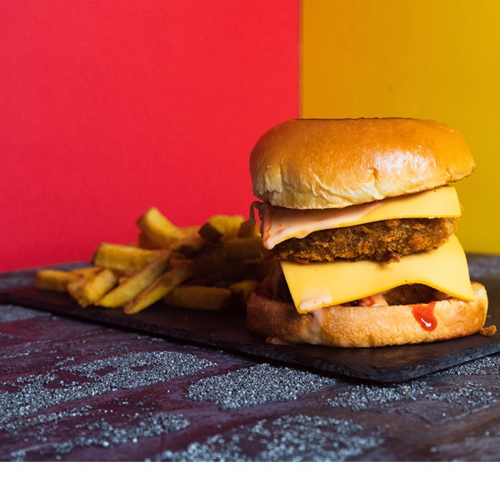 Pumpkin Katsu Burger