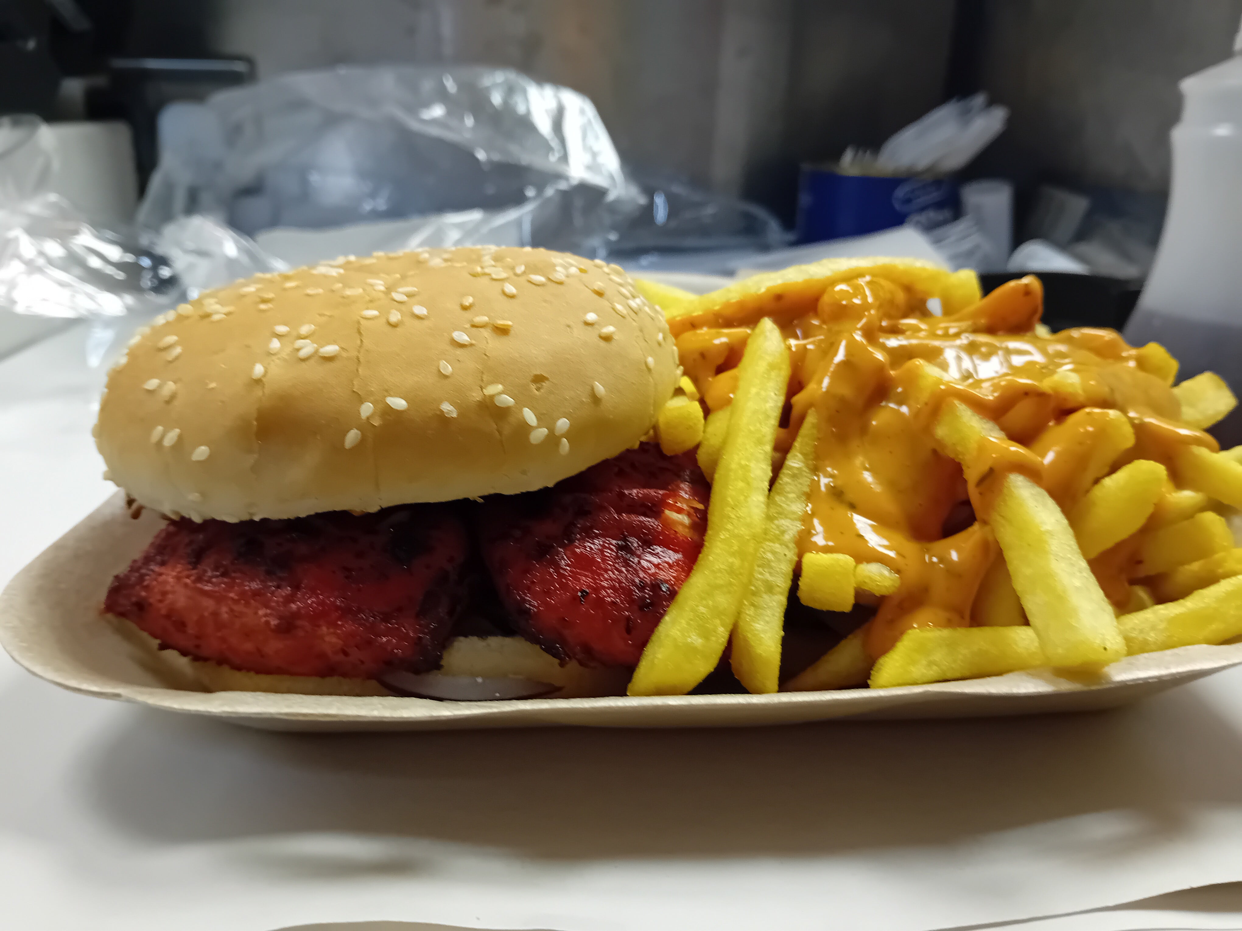XL Grilled Chicken Burger
