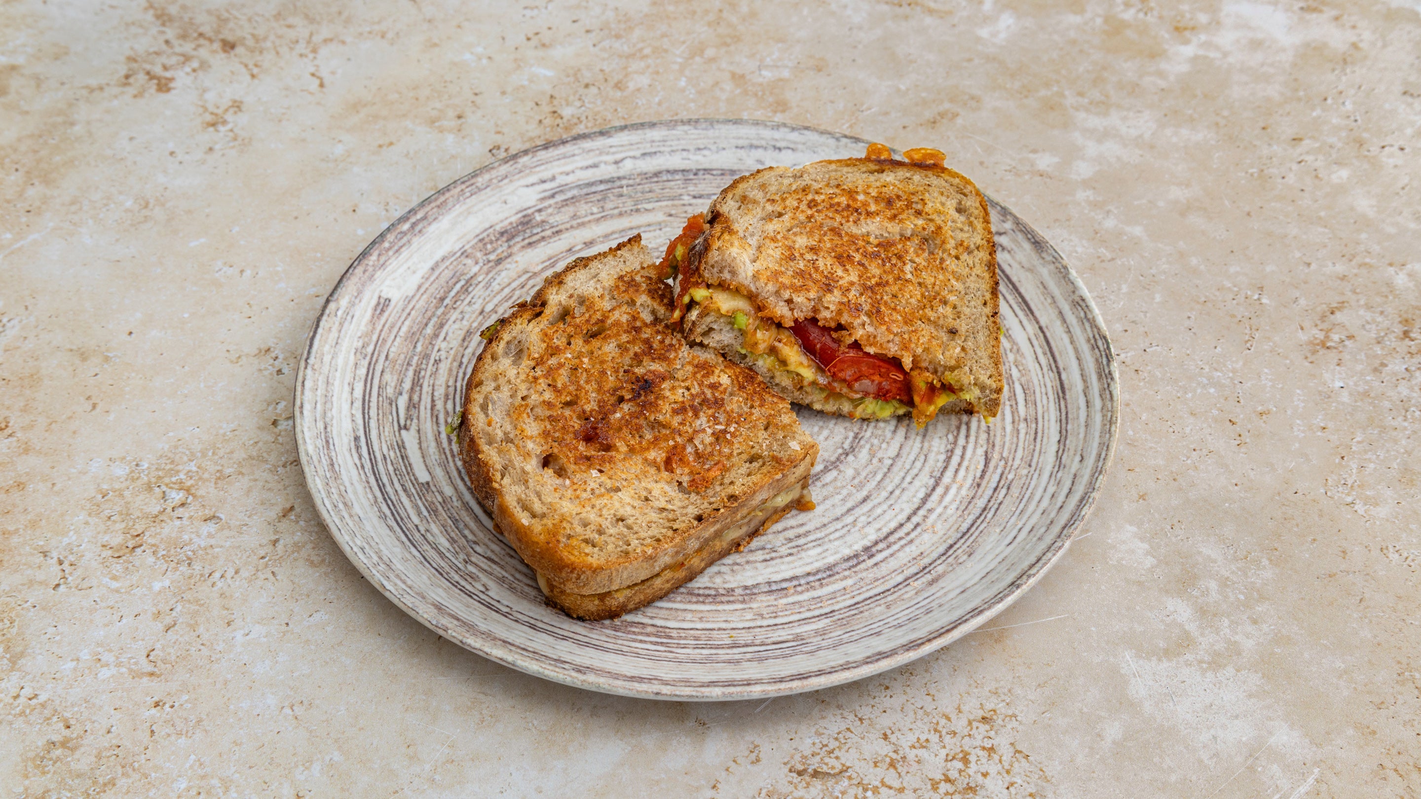 Cheesey Chorizo Toastie