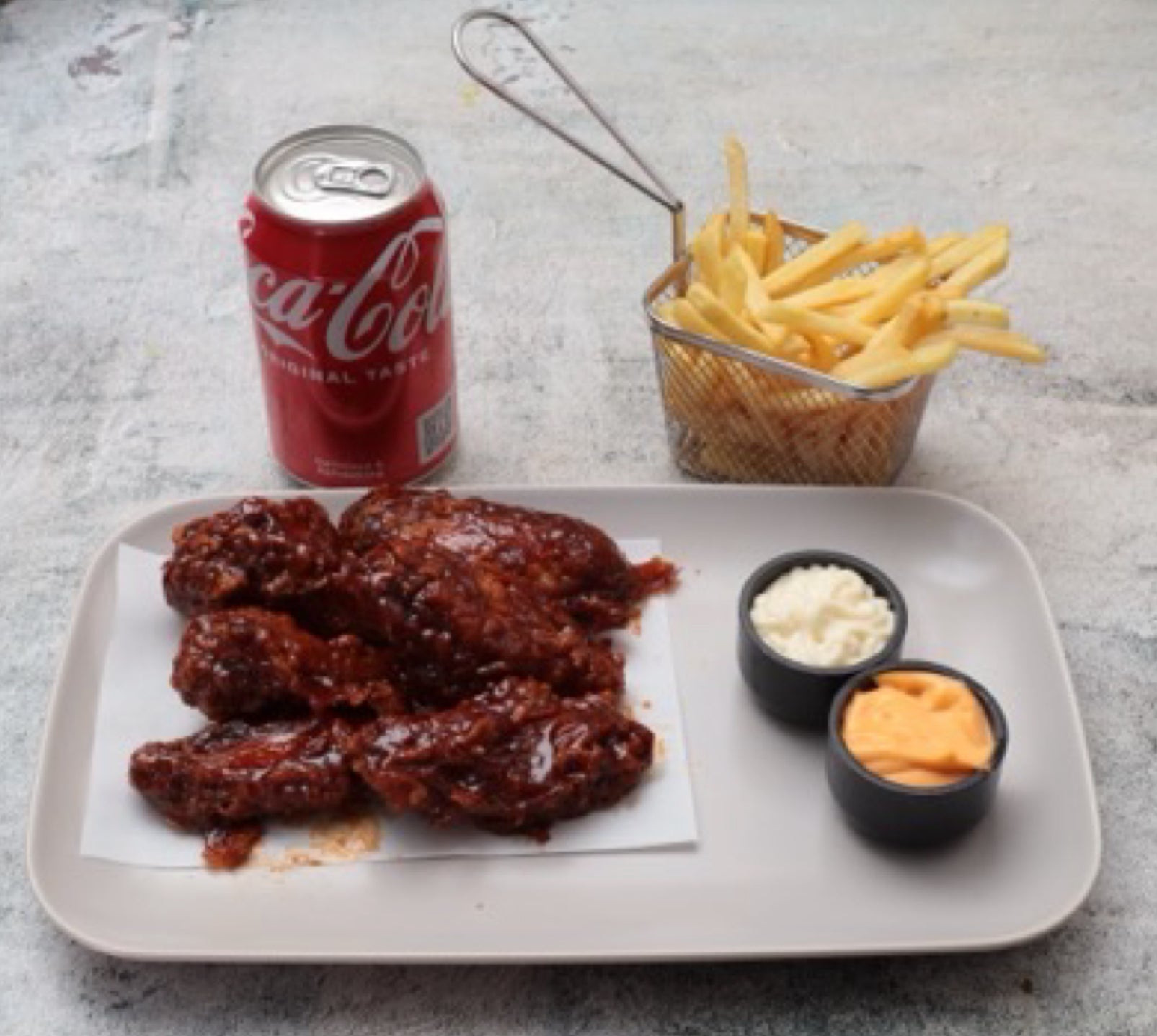 BBQ Wings Meal