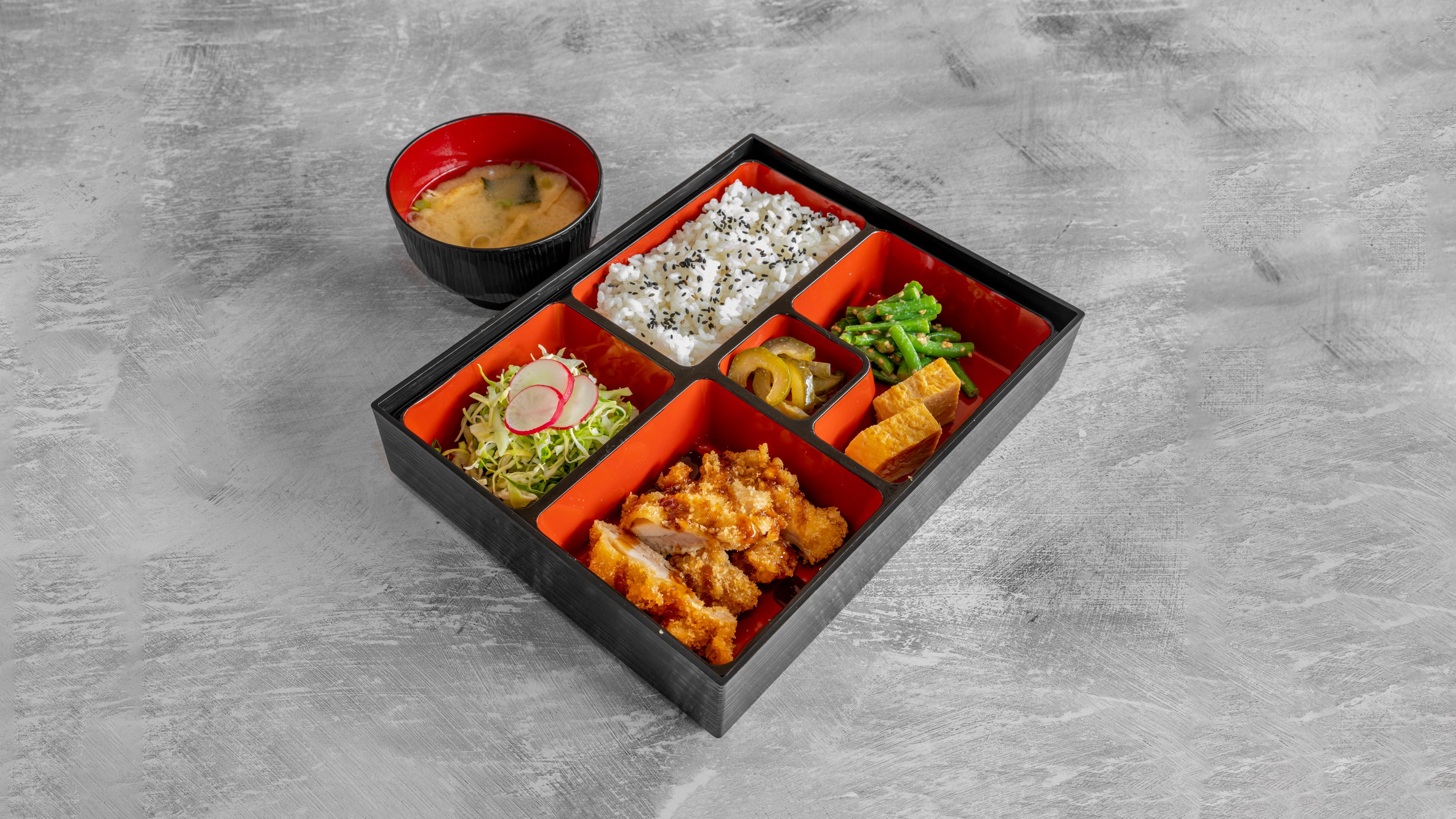 Panko Chicken with Tonkatsu sauce