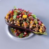 Roasted Eggplant 