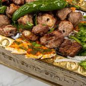 Mix Grill Super Kabab BBQ with Rice