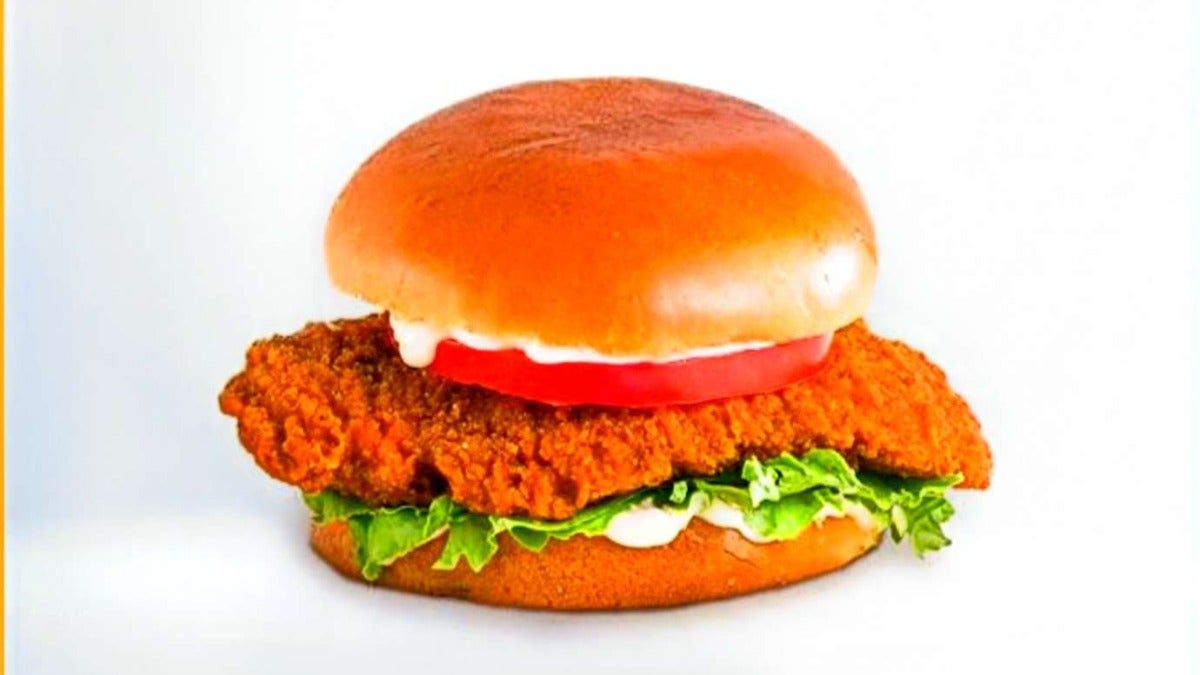 Deep Fried Fillet Burger