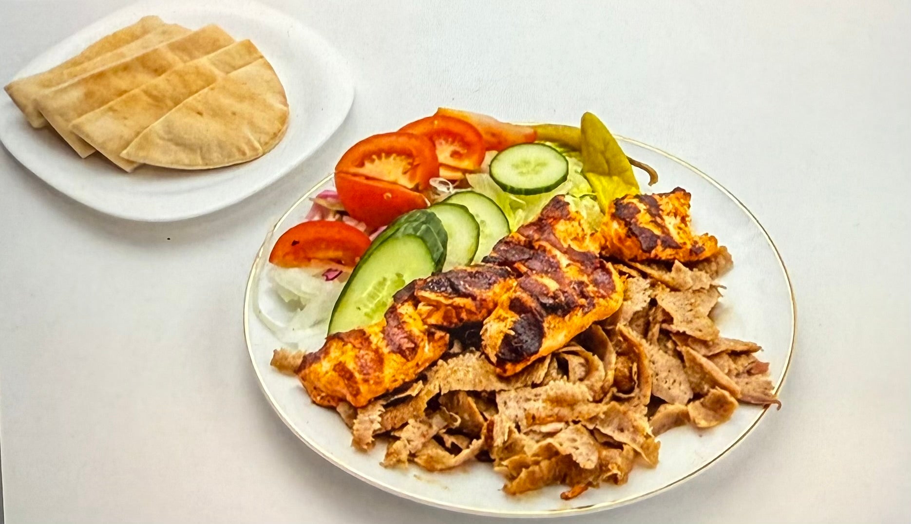 Chicken Shish and  Doner