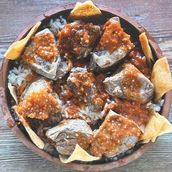  Fatteh With Meat