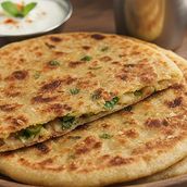 Onion Aloo Paratha