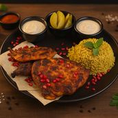 Half Charcoal Grilled Chicken