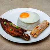 Bangsilog with Embotido