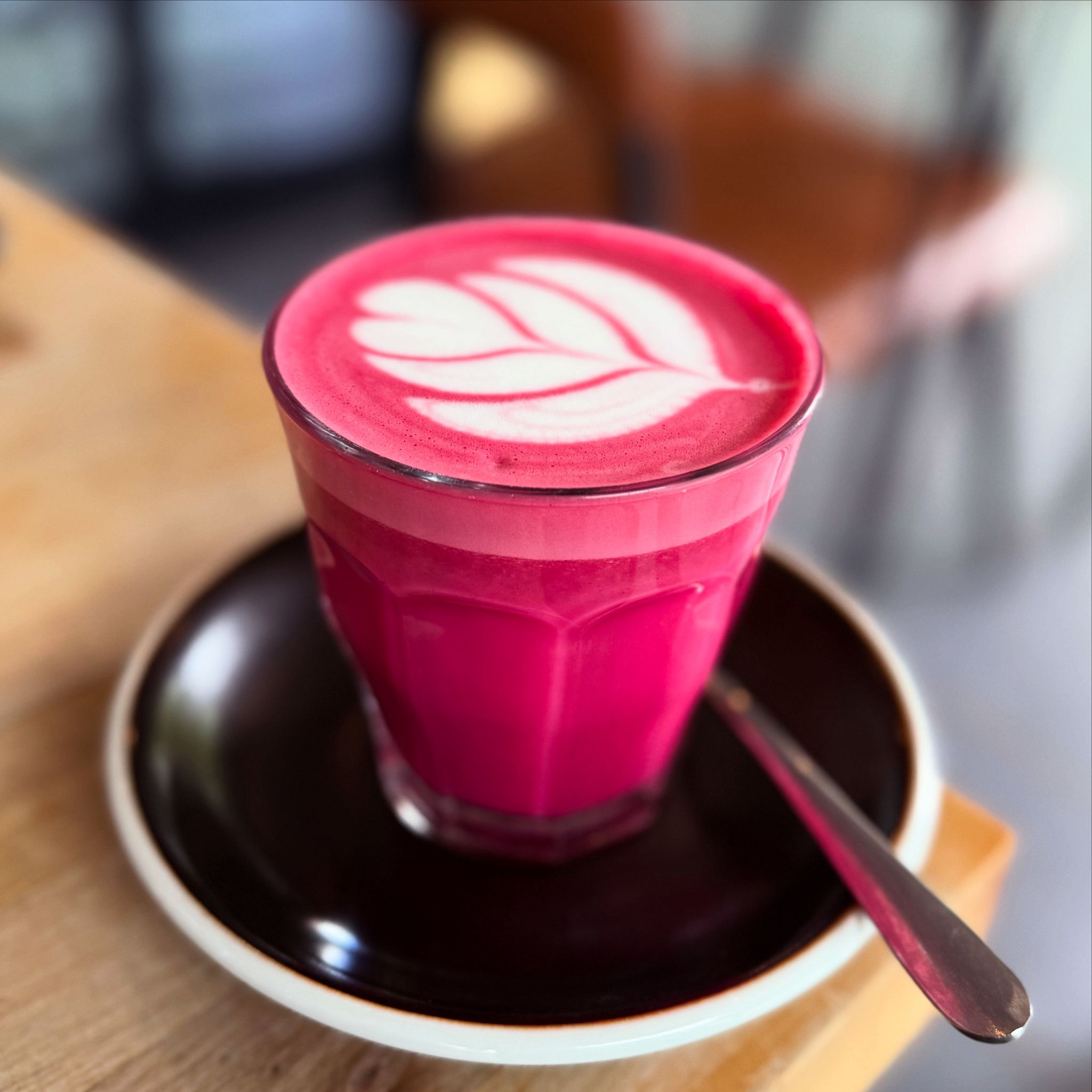 Beetroot Vanilla Latte