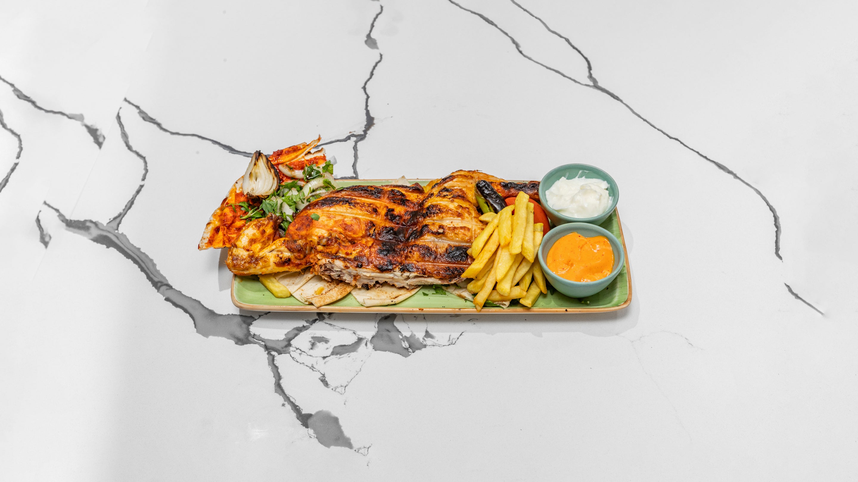Grilled Half Chicken