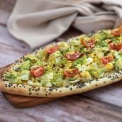 Egg Salad Flat Bread