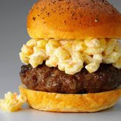Beef with Egg Burger