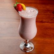 Banana and milk Cocktail