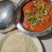 Okra Meat With Rice