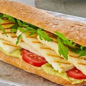 Grilled Halloumi Sandwich