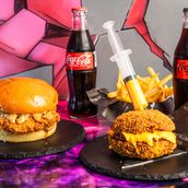 Truffle Royal And Crispy Cheeseburger Combo
