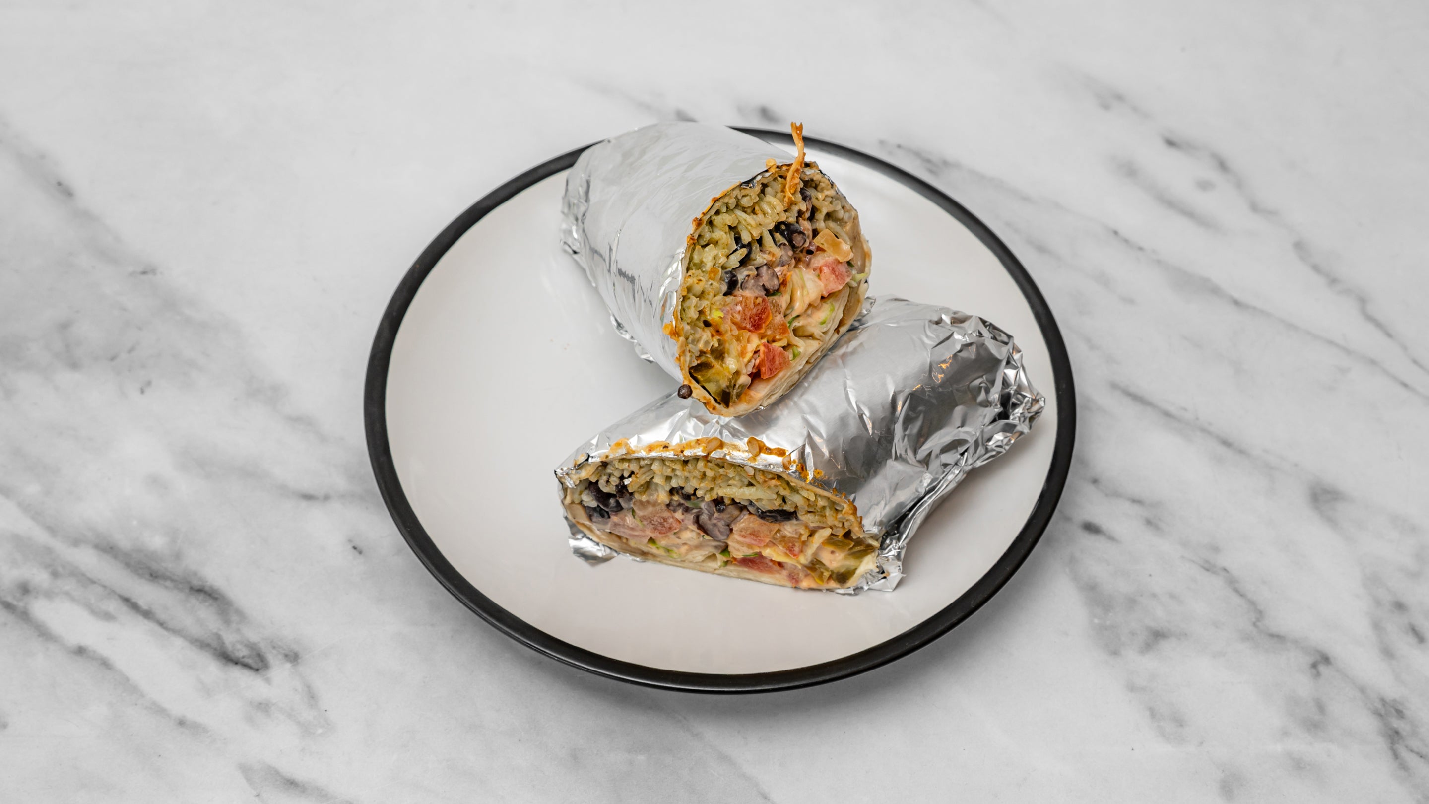 Garlic Mushrooms Burrito - On Its Own