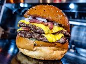 Double Bacon Cheese Burgr