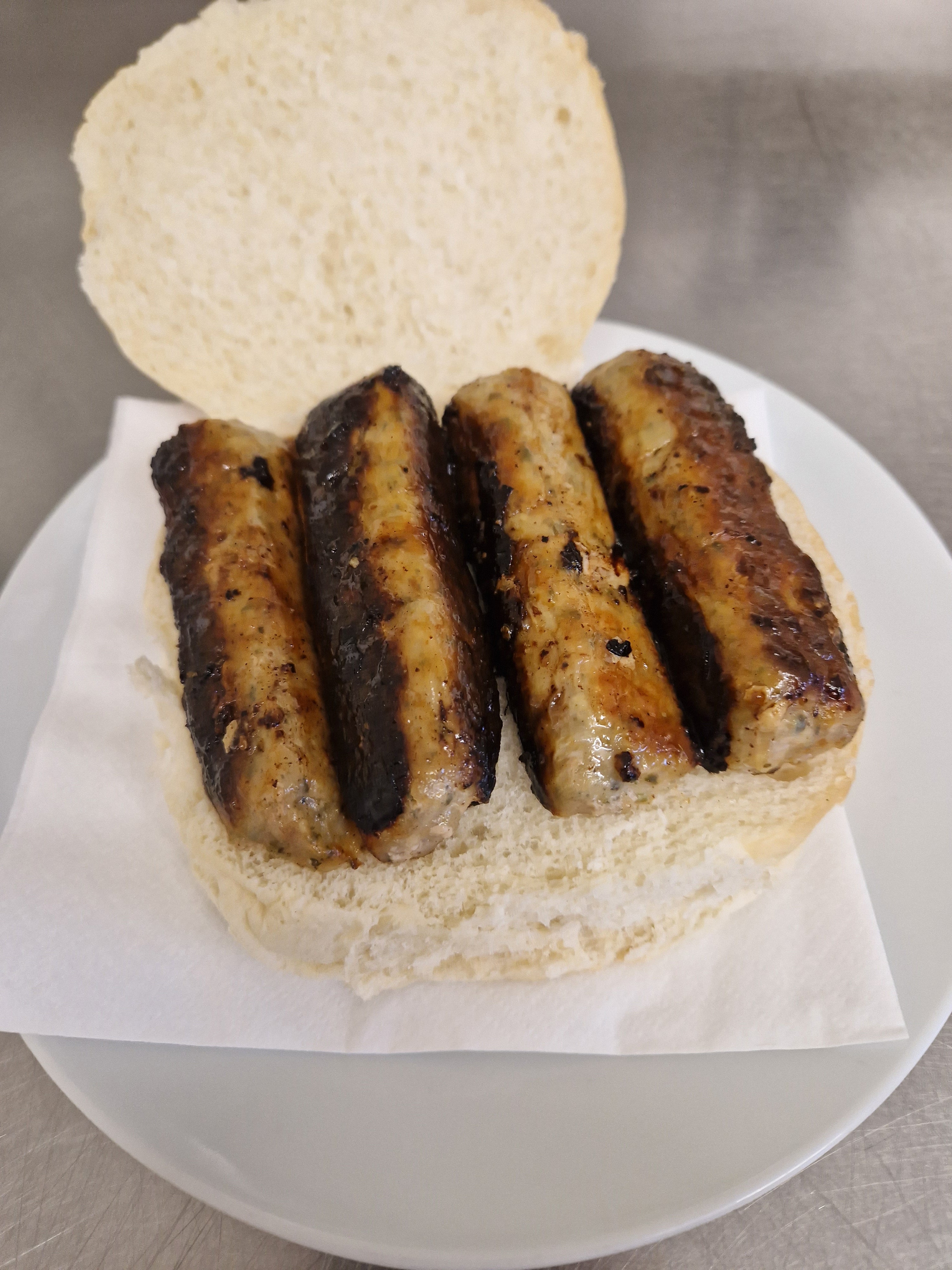 Sausage sandwich
