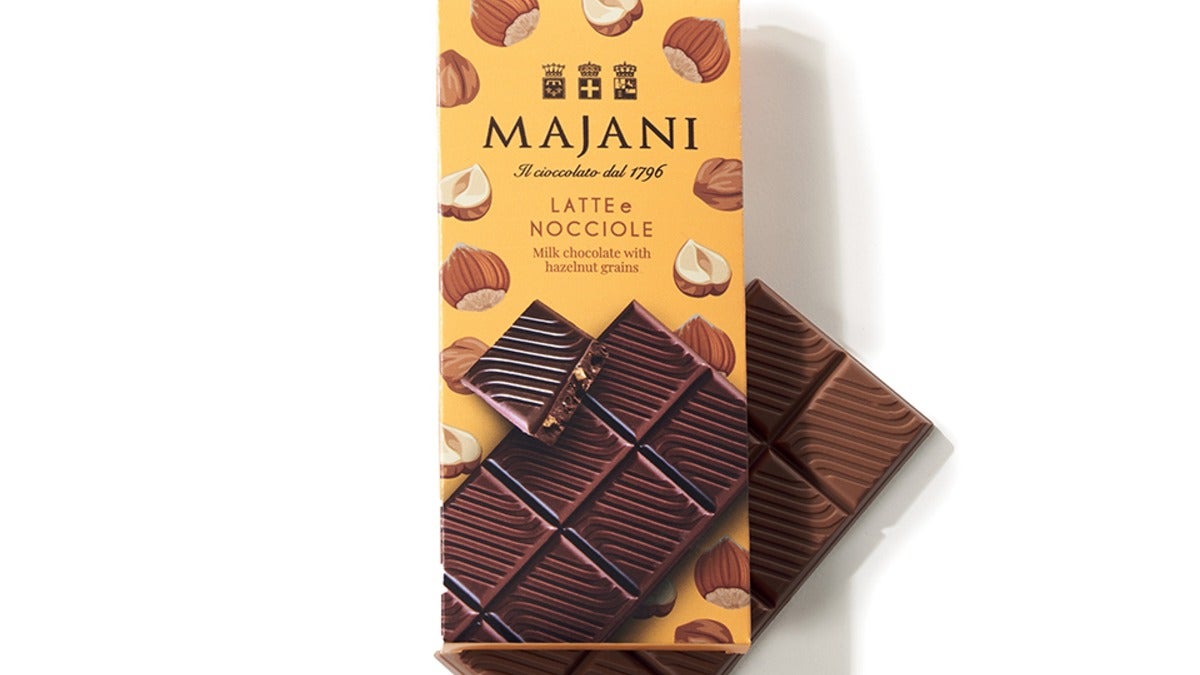 Milk Chocolate & Hazelnuts Bar (100g)