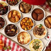 Lebanese Hot Mezza Box