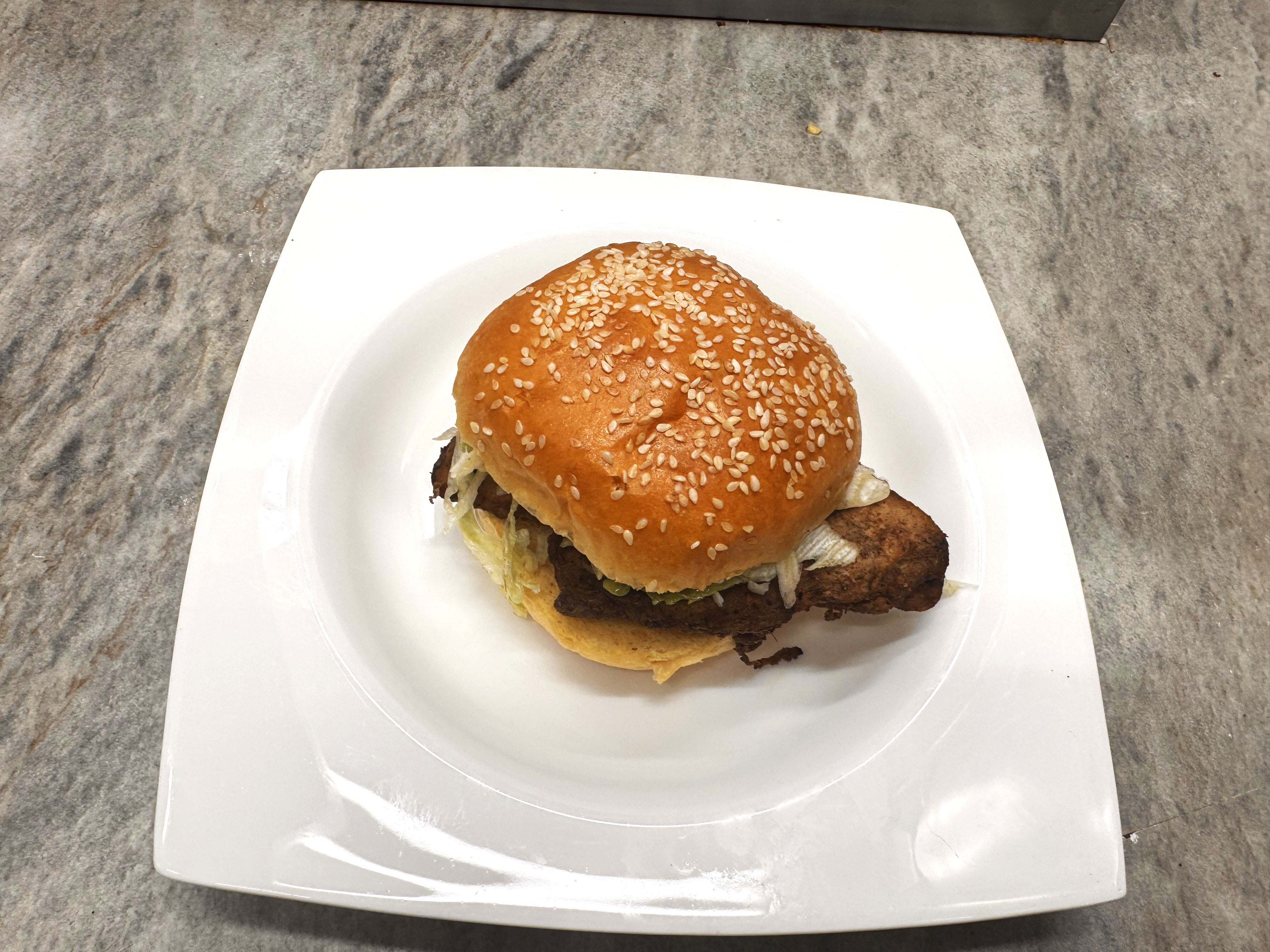 Jerk Chicken Burger