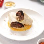 Cheesy Kebab Wrap