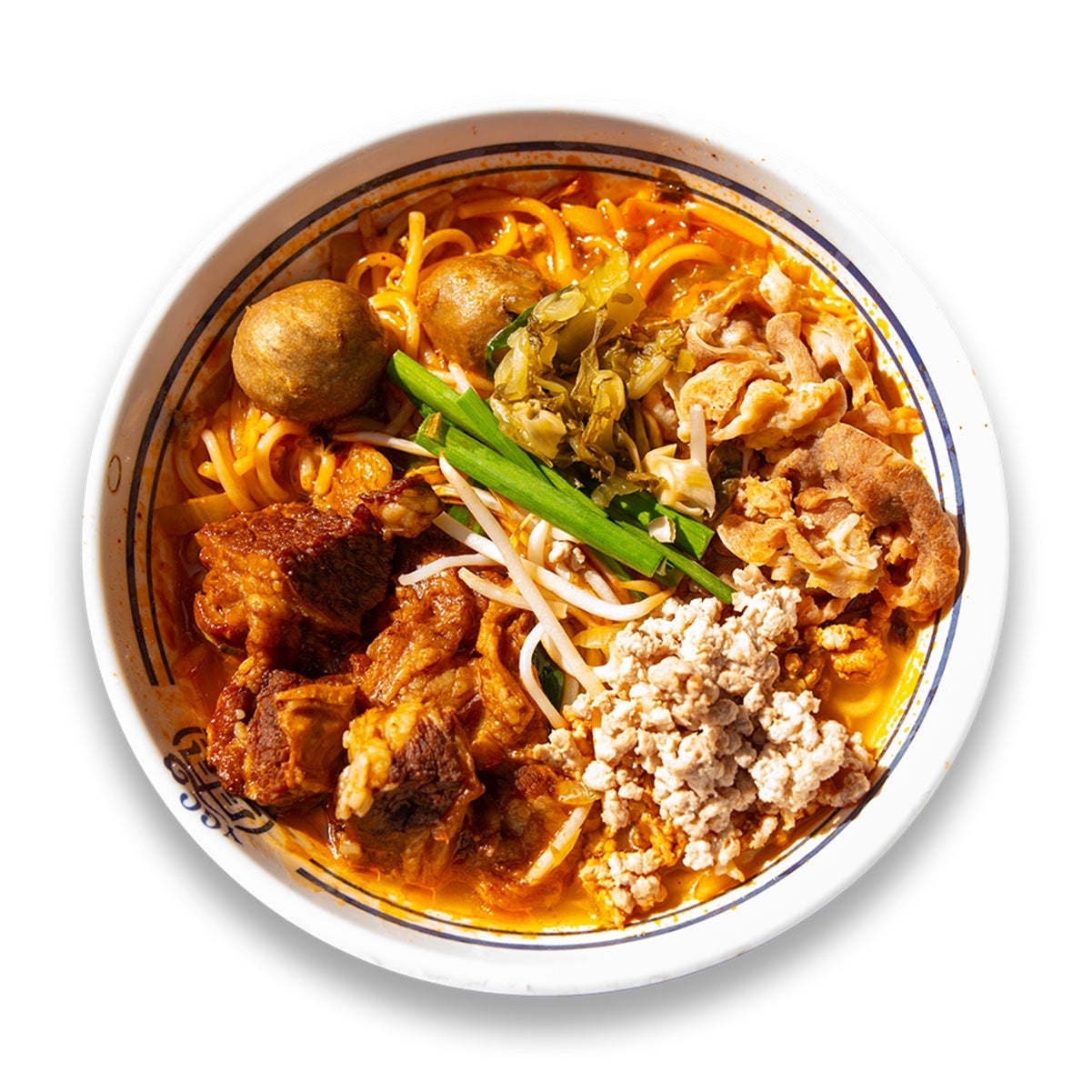 King of Beef Lover 牛魔皇 (Beef Brisket, Beef slices and Beef Meatballs 牛腩，肥牛肉，牛筋丸)