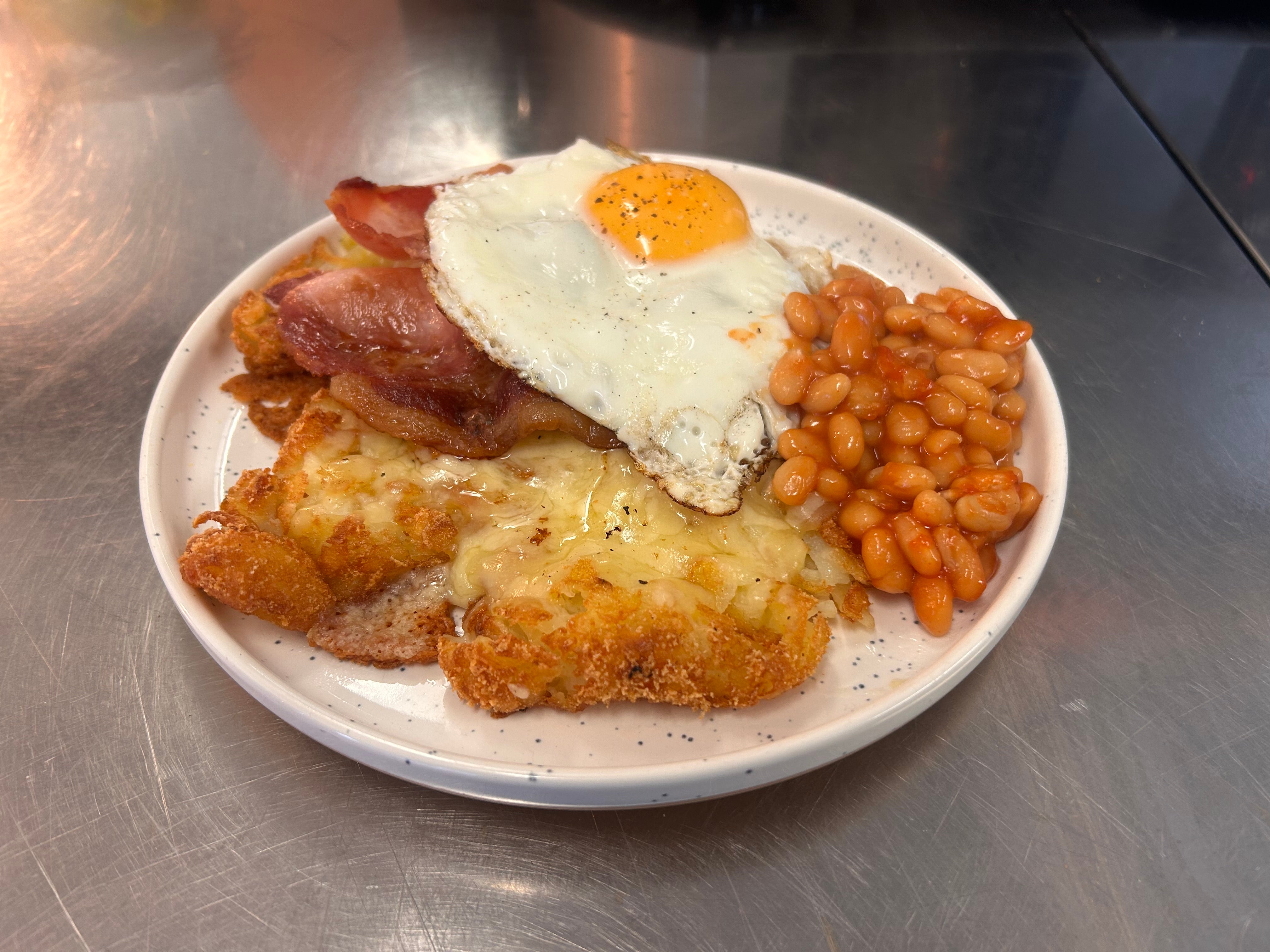 Breakfast Special- Loaded Smash Browns