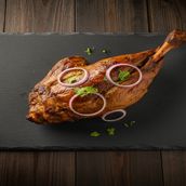 B.B.Q EXTREME Platter with Mutton Steam Leg